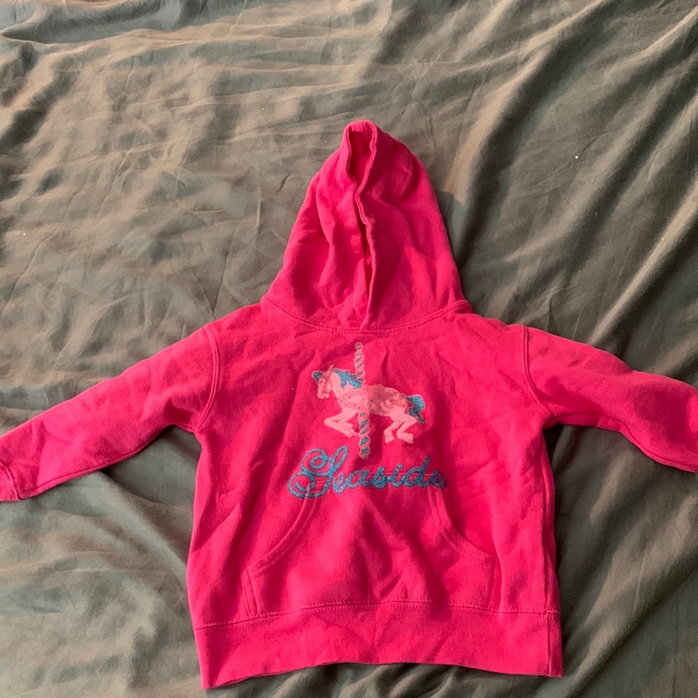 Kids pink hoodie